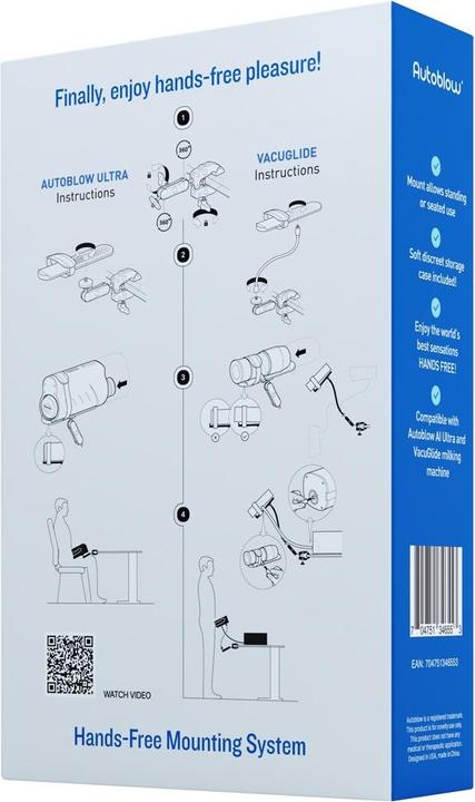 Actual product image Autoblow Hands-Free Mounting System