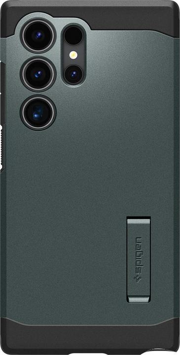 Actual product image Spigen Tough Armor S928 zielony/abyss green ACS07302 (Samsung Galaxy S24 Ultra)