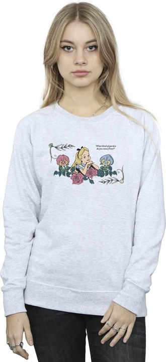 Image du produit Disney Sweatshirt Womens/Ladies Alice In Wonderland What Kind Of Garden (M)