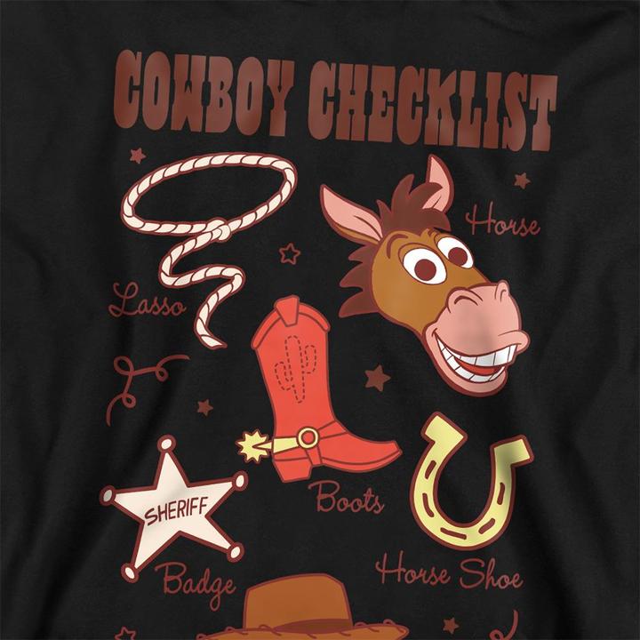 Produktbild Toy Story Cowboy Checklist Kapuzenpullover (116)
