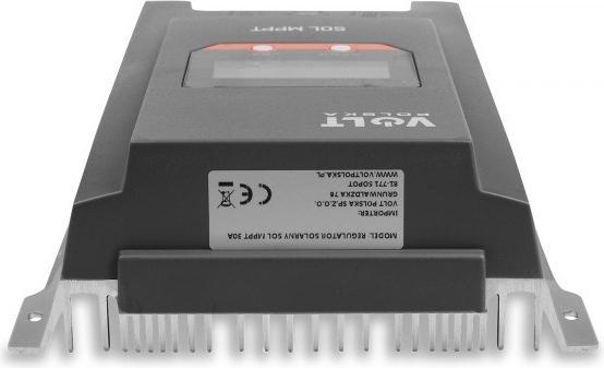 Actual product image No Name SOL MPPT solar controller 30A (100V) 12/24V + LCD + BLUETOOTH