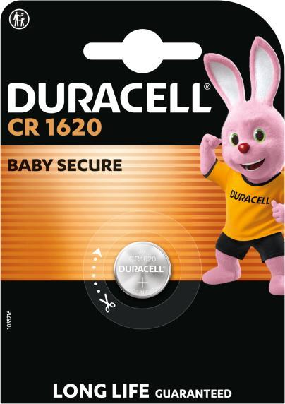 Actual product image Duracell Electronics (1 pcs., CR1620, 75 mAh)