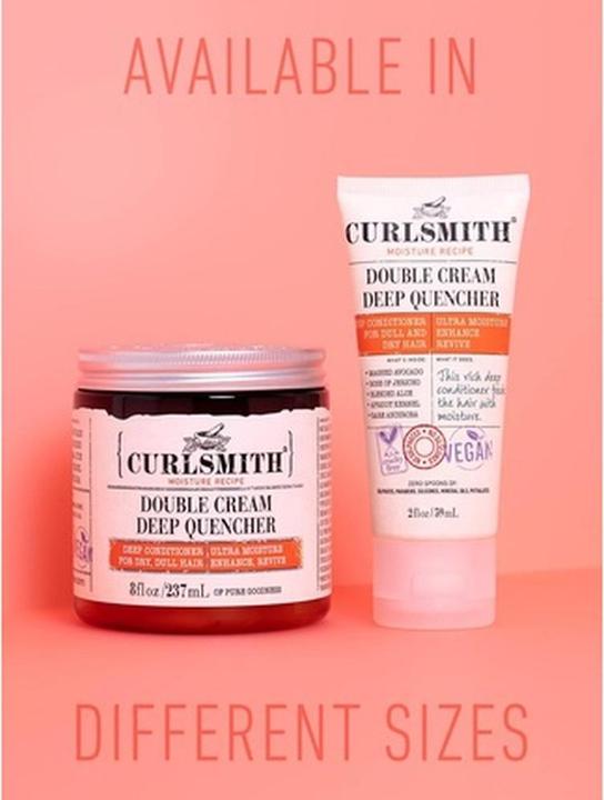 Produktbild Curlsmith Double Cream Deep Quencher Vegan Moisturising Deep Conditioner
