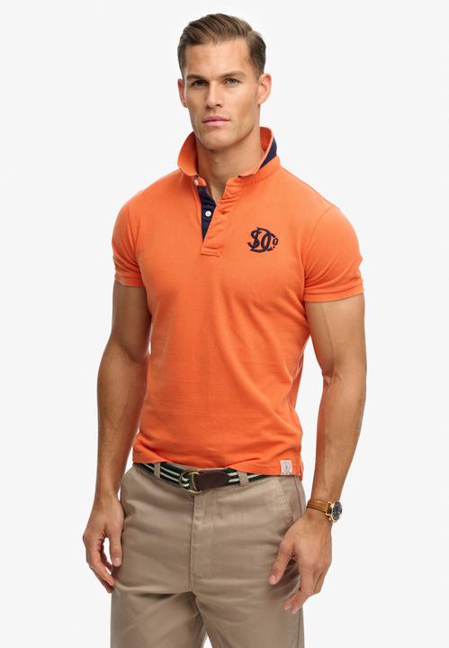 Produktbild Superdry Pique Monogram Polo (L)