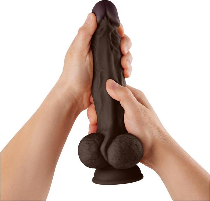 Produktbild Shaft Model A Straight Flexiskin Double Layered Realistic Extremely Soft Dildo with Balls Sex Toys L