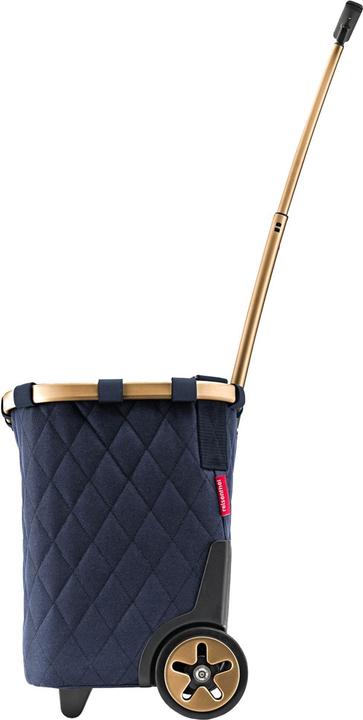 Blau, Dunkelblau, Gold, Rhombus Midnight Gold