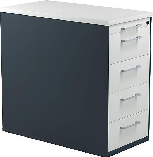 Produktbild Mauser Schubladencontainer mit Sockel (41.50 x 80 x 72 cm)