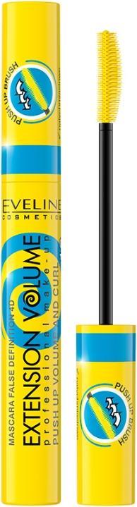 Actual product image Eveline Volume Extension Push Up Volume & Curl Mascara Thickening & Overclocking Lashes 10Ml