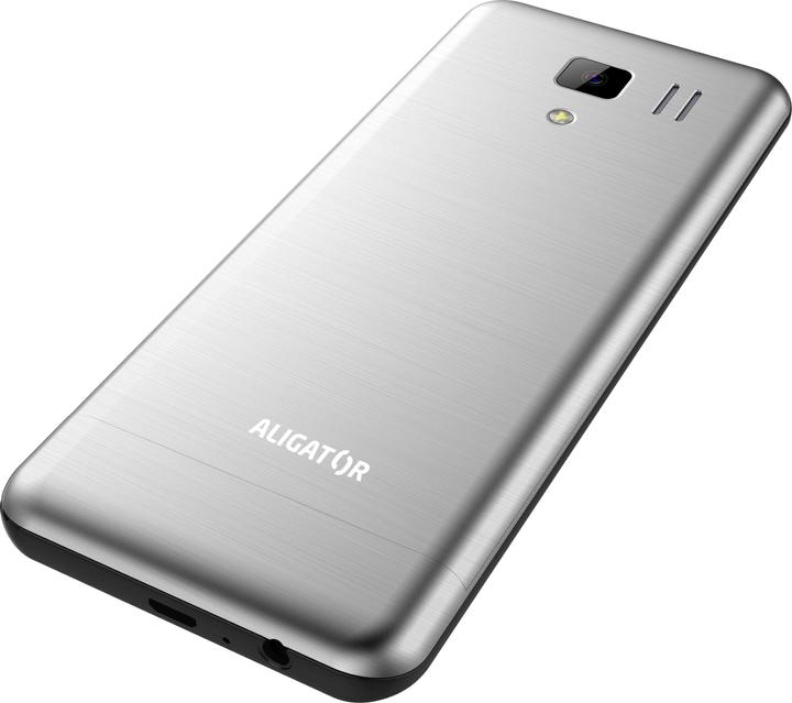Image du produit Aligator D950 (3.5") Silver Senior phone (3.50", 2 Mpx)