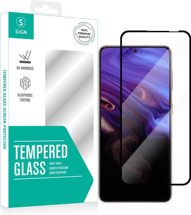 SIGN 2.5D Tempered Glass Screen Protector for Samsung Galaxy S23 FE (Samsung Galaxy S23 FE)
