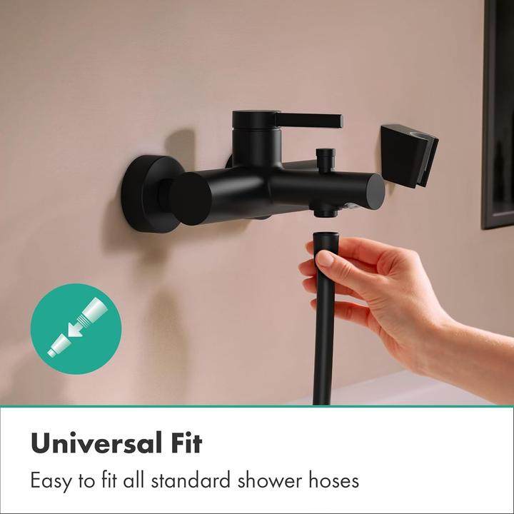 Actual product image hansgrohe Two-Function Deck Mounted Bath Mixer Tap with 17.5 cm Spout