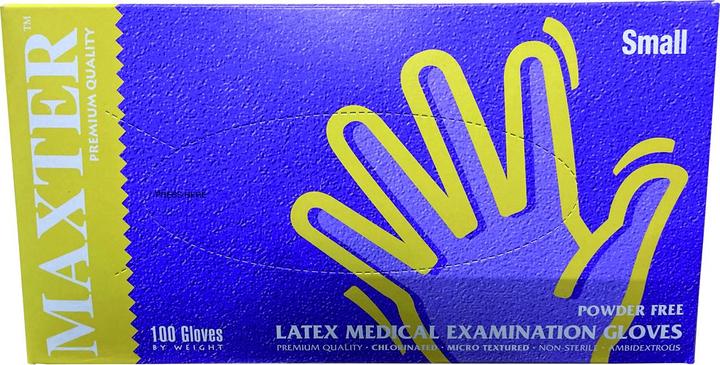 Image du produit No Name Gants en latex non poudrés MAXTER, 100 pièces, S (S)