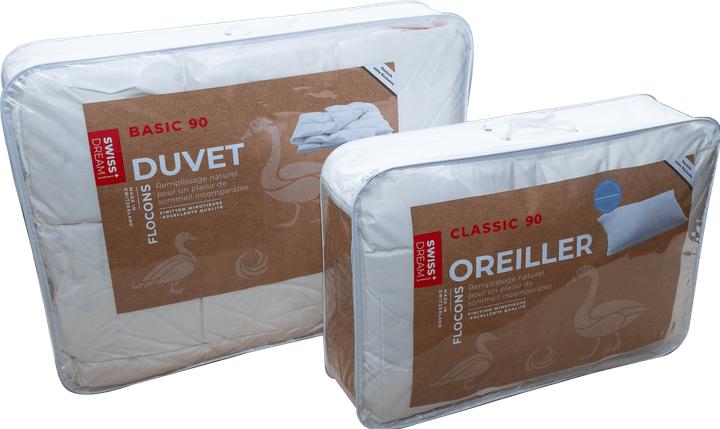 Actual product image Swiss Dream by billerbeck CLC 90 Piuma Pillow (65 x 100 cm)