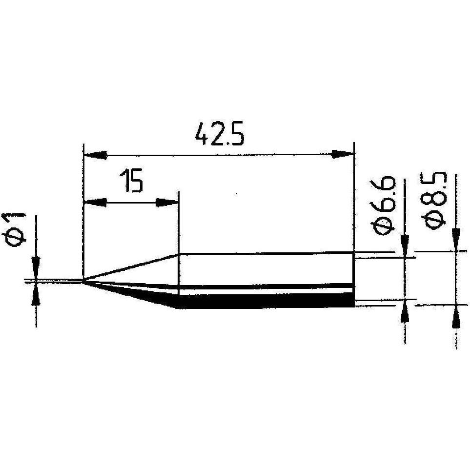 Thumbnail - Ersa DUR-Dauerlötspitze Typ 842, Lötgerät Zubehör