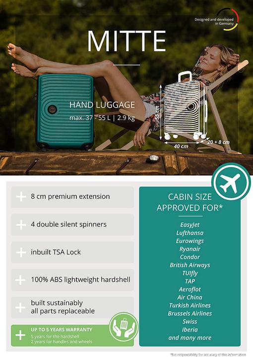 Actual product image Hauptstadtkoffer Center (102 l)