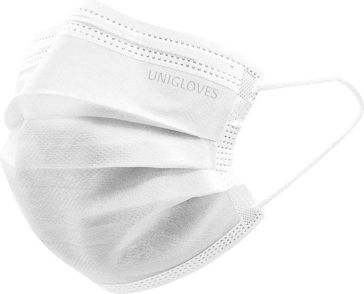Unigloves Maske Typ IIR WEISS -50 Stk. (50 x)