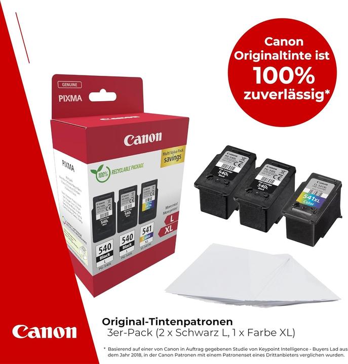 Produktbild Canon PG-540L/CL-541XL (M, C, Y, BK)