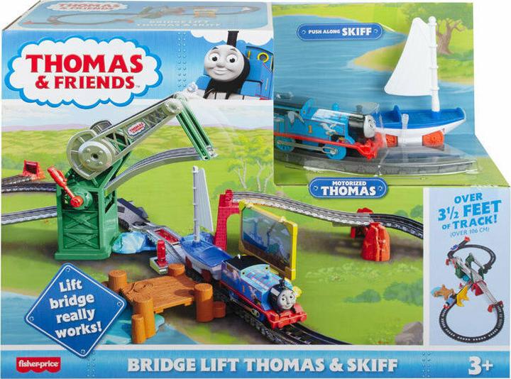 Productafbeelding Mattel Tomek i przyjaciele Most zwodzony Zestaw torów (Refresh) HGX65 (25 onderdelen)
