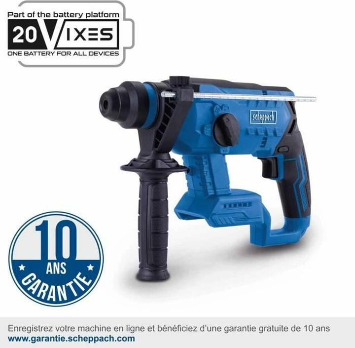 Image du produit Scheppach Akku-Bohrhammer BC-RHD230-X (Fonctionnement sur batterie)