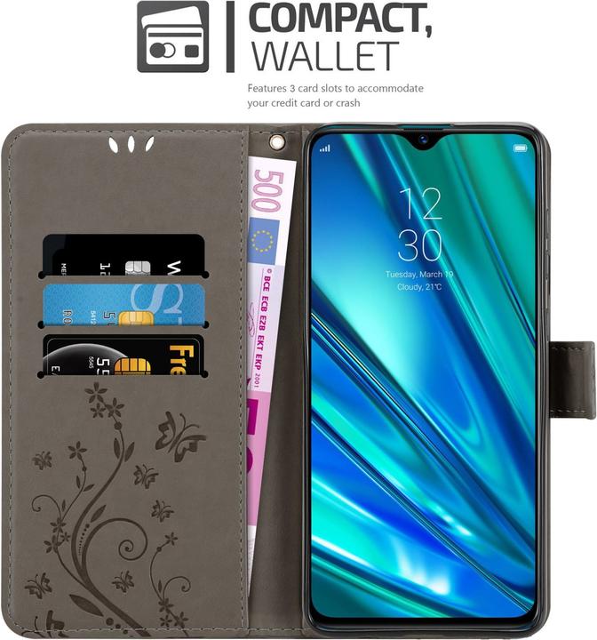 Immagine prodotto Cadorabo Custodia a libro floreale per Realme 5 PRO / Realme Q (Regno Q)