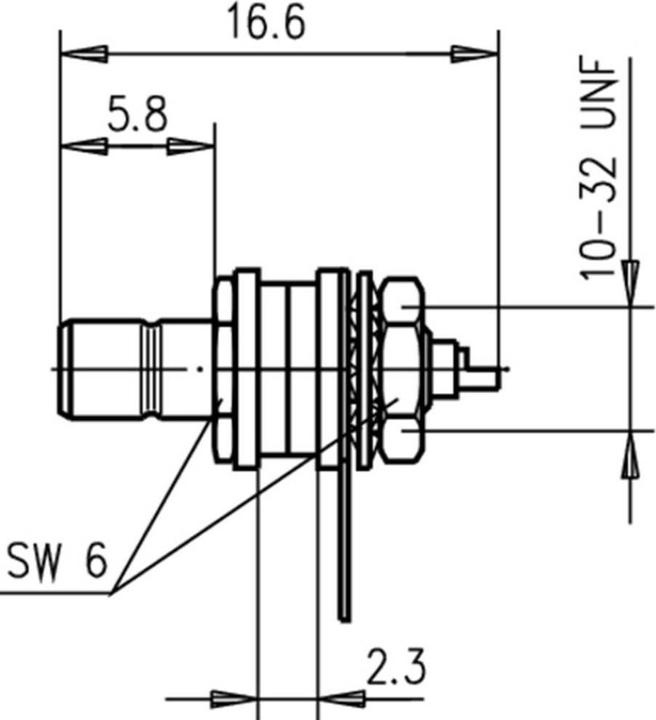 Immagine prodotto Telegärtner J01160A0271 J01160A0271 Connettore SMB, installazione 50 Ω 1 pz.