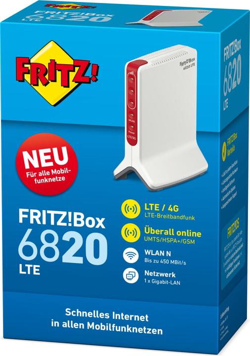 Produktbild FRITZ! FRITZ!Box 6820 LTE