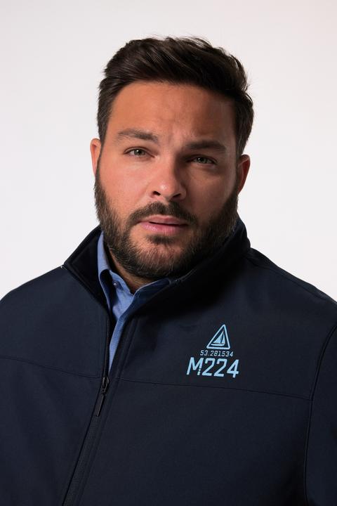 Produktbild Men+ Softshell-Jacke, Stehkragen, Zipper (8XL)