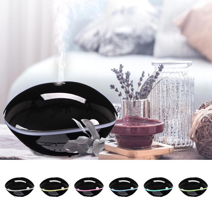Produktbild Sixtol Aroma Diffuser Stone schwarz glänzend 500ml (500 ml)