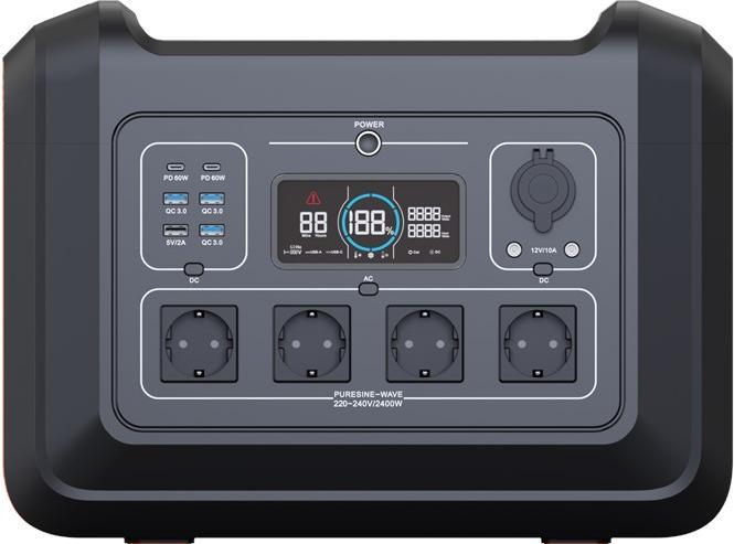 Actual product image Allampere Powerstation (2232 Wh, 21 kg)