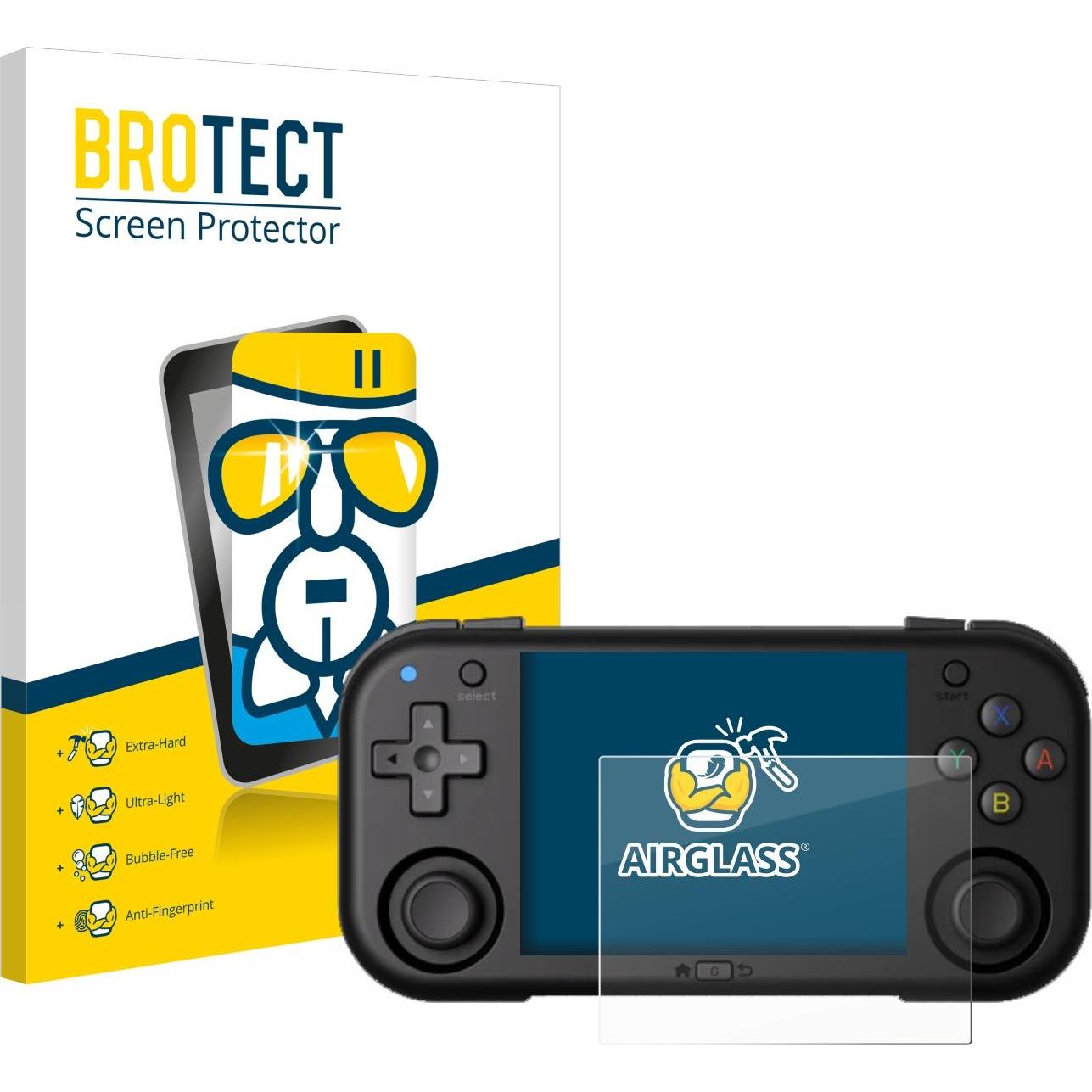 BROTECT Schutzglas Schutzfolie Displayschutz Display Schutz Glas Folie klar, Weiteres Gaming Zubehör, Transparent