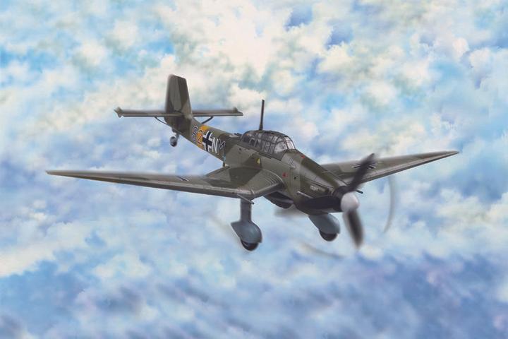 Actual product image Hobby Boss Junkers Ju-87D-3 Stuka