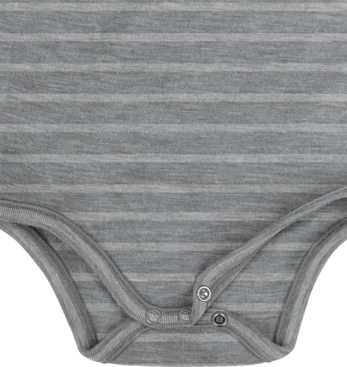 Produktbild Normani 2er Pack Doppelpack Baby-Body Merino Wickelbody Bodysuit Langarm - 9343 (74)