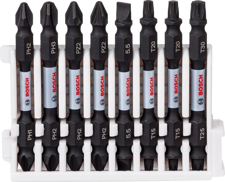 Actual product image Bosch Professional Zubehör Bit inlays Impact Control (PH2, PZ2, PH3, PH1, SL 5.5, T 25, T 15, T 20, T 30)