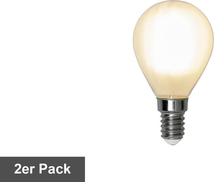 Energie-Label Star Trading LED Lamp E14 Frosted Duo Pack (E14, 470 lm, 2x)