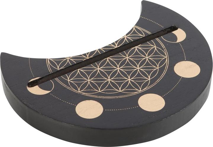 Actual product image Something Different Flower Of Life Crescent Moon Tarot Card Stand