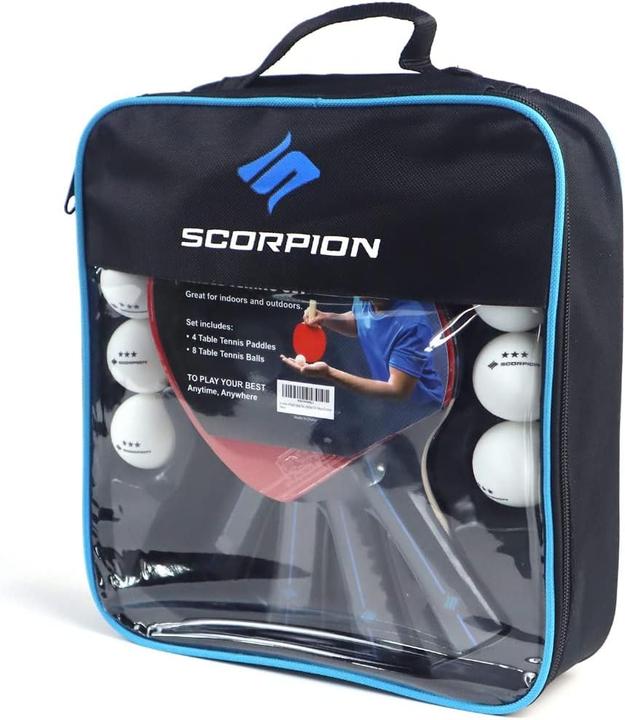 Actual product image Scorpion Table tennis set