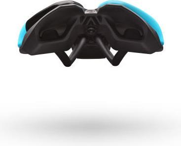 Actual product image PRO Bike Gear Test saddle TSA 1.2 TRI/TT saddle, blue, stainless steel frame, 142mm