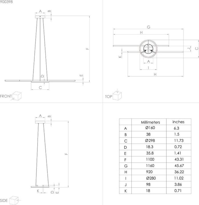 Produktbild EGLO Zillerio-Z (3240 lm)