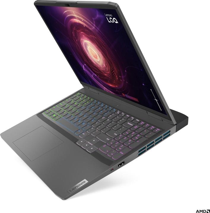 Produktbild Lenovo LOQ 16APH8 RTX 4060 (16", 512 GB, 16 GB, DE, AMD Ryzen 7 7840HS)