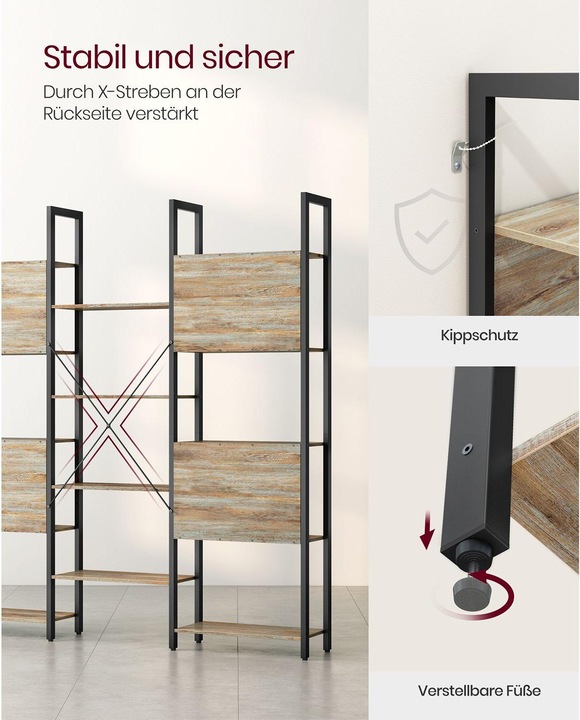 Actual product image Vasagle Carolin (158 x 24 x 166 cm)