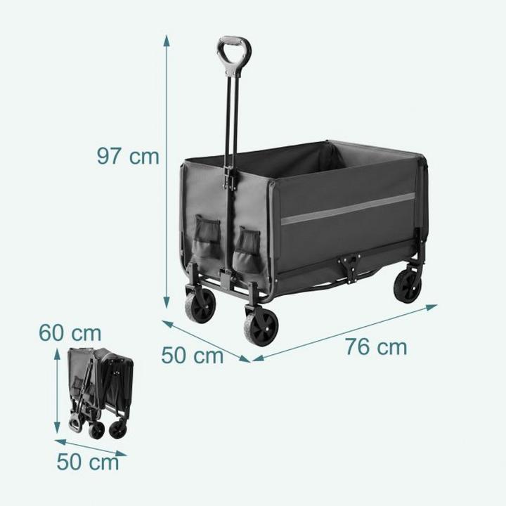Productafbeelding Relaxdays Bollerwagen