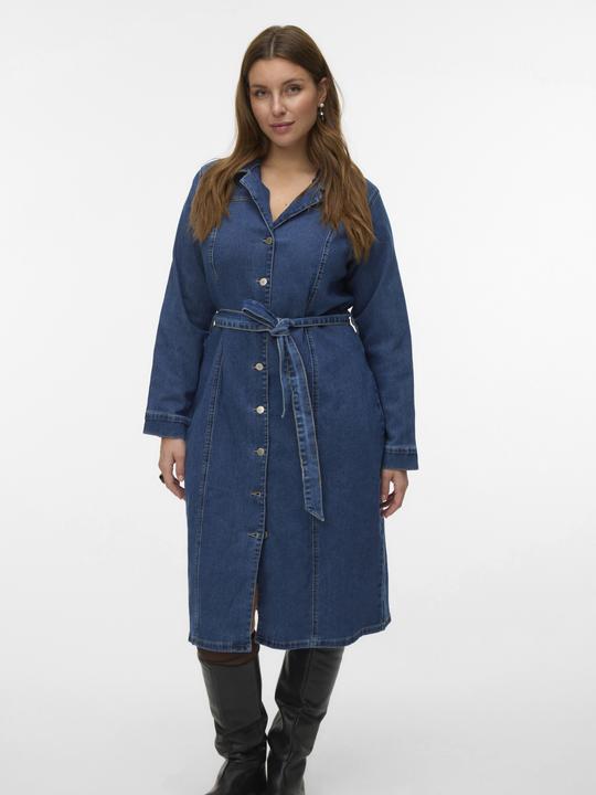 Image du produit Vero Moda VMCTELLY Midikleid Jeanskleid (48)
