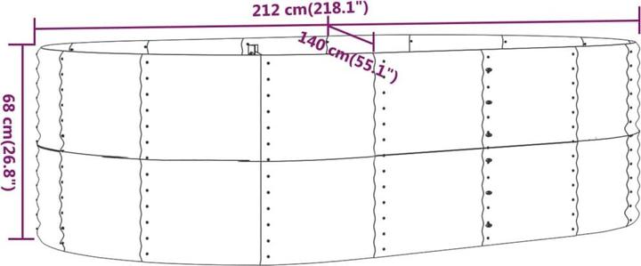 Immagine prodotto vidaXL Hochbeet