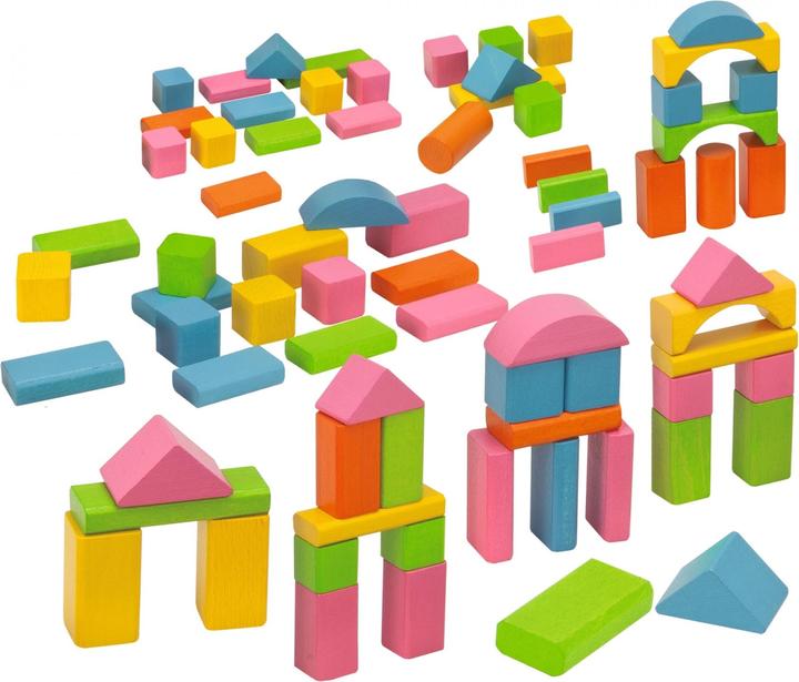 Actual product image Eichhorn Colorful wooden blocks