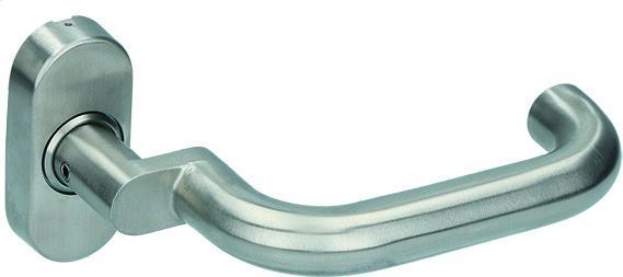 Actual product image Nickal Door handle half sets (Door handle)