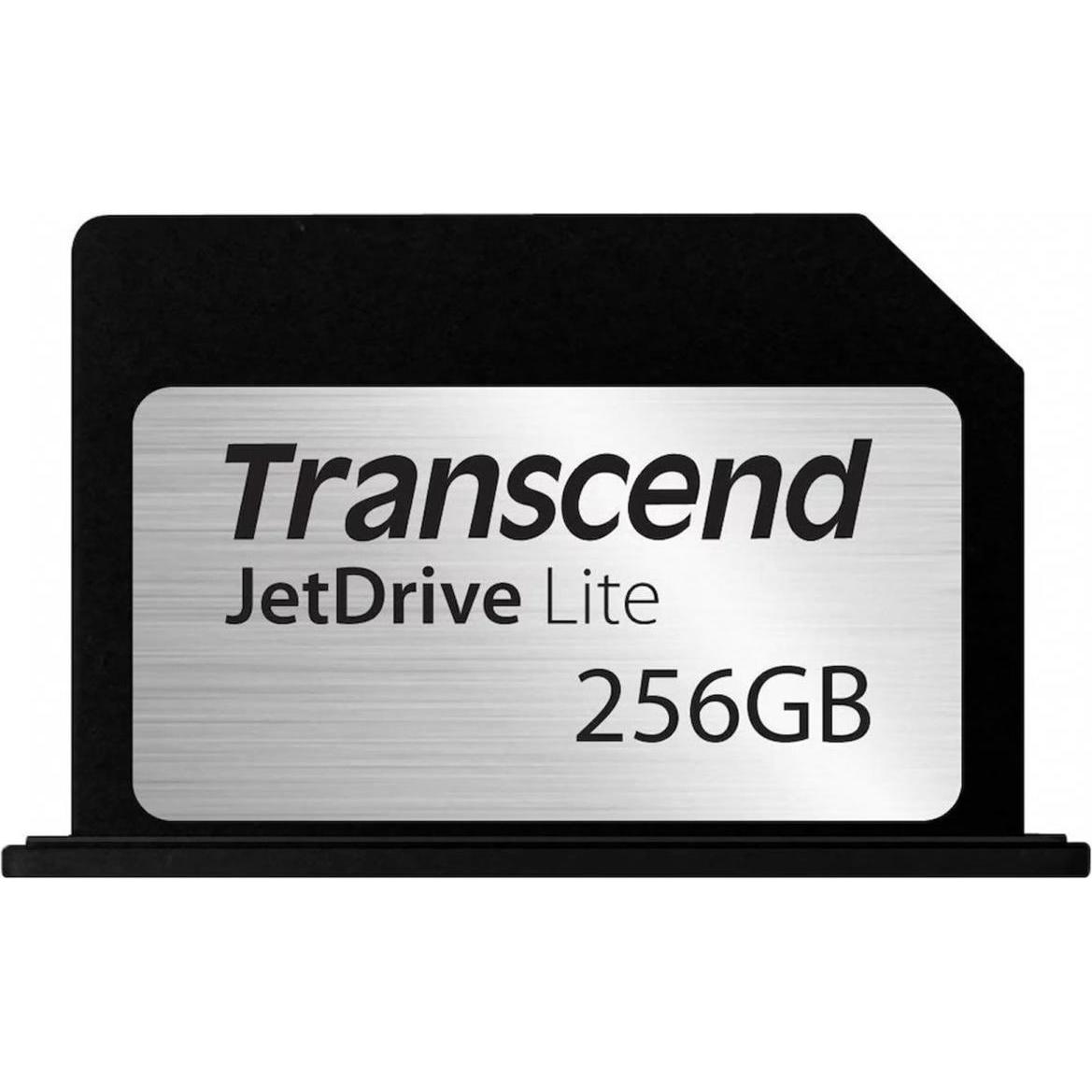 Transcend JetDrive Lite 330 (256 GB, SDXC), Speicherkarte, Schwarz