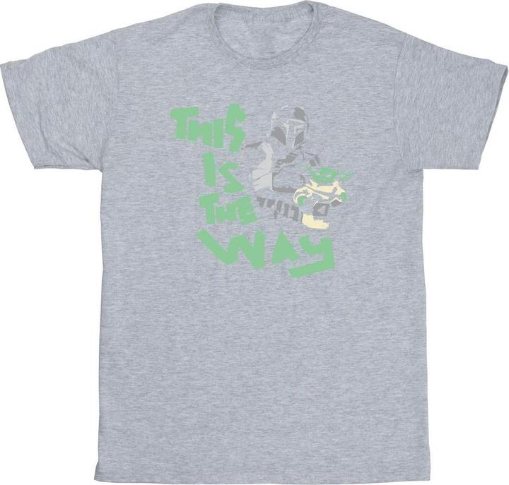 Immagine prodotto Star Wars The Mandalorian This Is The Way Duo Maglietta Uomo (L)