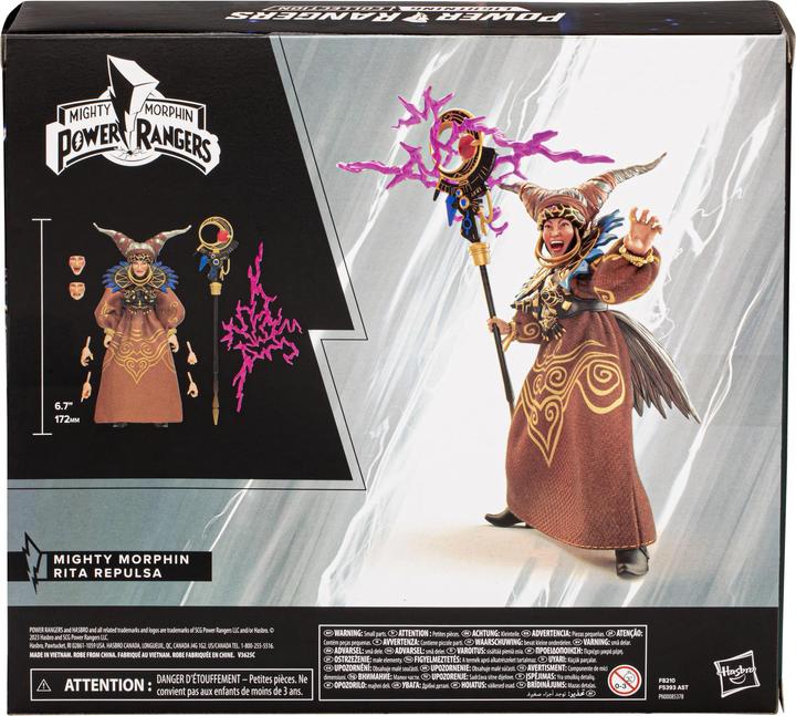 Actual product image Hasbro Power Rangers Lightning Collection figurine Mighty Morphin Rita Repulsa 15 cm