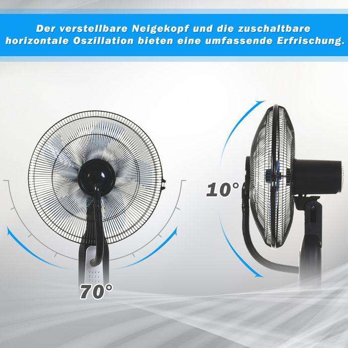 Image du produit Jamb Ventilateur sur pied avec diffuseur (57 dB)