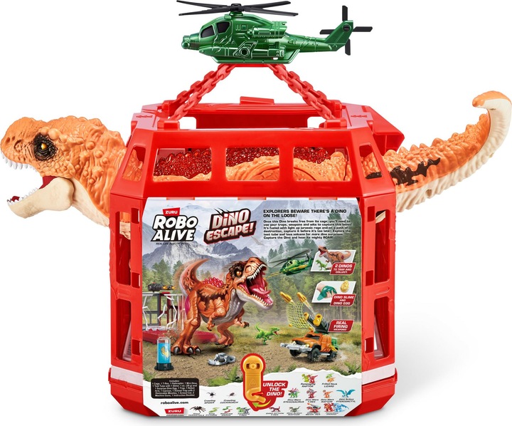 Image du produit Zuru Robo Alive Dino Escape Set de jeu avec lumière + son